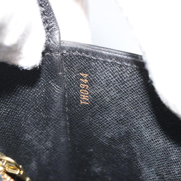 LOUIS VUITTON Epi Saint Cloud GM Shoulder Bag Black Noir M52192 LV Auth ep14912