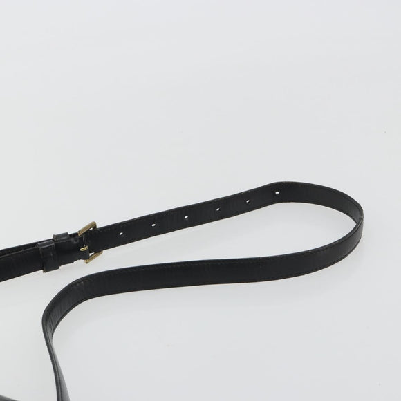 LOUIS VUITTON Epi Saint Cloud GM Shoulder Bag Black Noir M52192 LV Auth ep14912