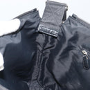 Christian Dior Trotter Canvas Schoudertas Marine Zilver Auth ep14914A-20