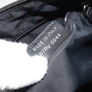 Christian Dior Trotter Canvas Schoudertas Marine Zilver Auth ep14914A-12