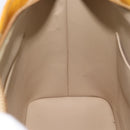 LOUIS VUITTON Monogram Vernis Houston Hand Bag Beige M91004 LV Auth ep14915-20