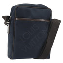 LOUIS VUITTON Damier Geant Citadan NM Shoulder Bag Navy N41437 LV Auth ep14919V-1