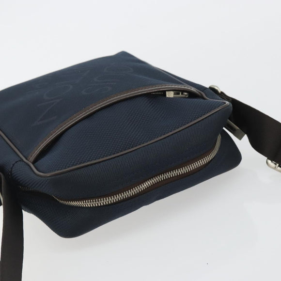 LOUIS VUITTON Damier Geant Citadan NM Shoulder Bag Navy N41437 LV Auth ep14919V