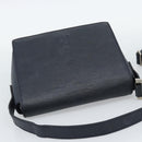 FENDI Shoulder Bag Leather Navy Silver Auth ep14920A-6