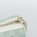 GUCCI GG Canvas Hand Bag Light Blue Gold 000 0851 Auth ep14922-8