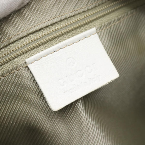 GUCCI GG Canvas Hand Bag Light Blue Gold 000 0851 Auth ep14922