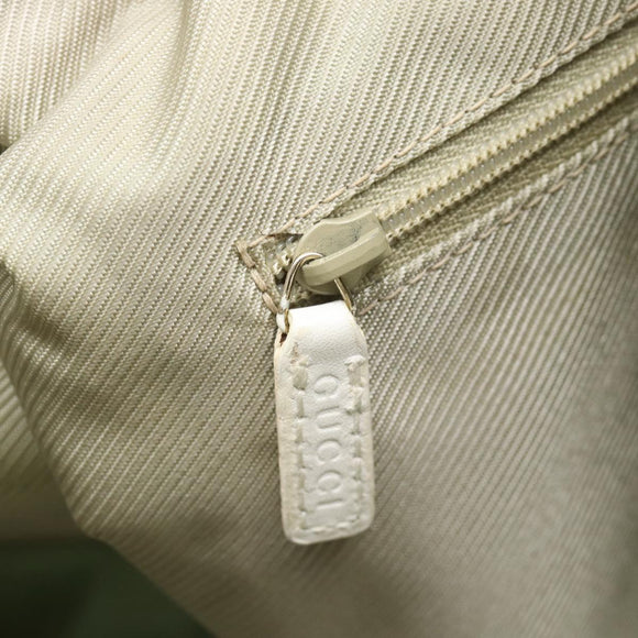 GUCCI GG Canvas Hand Bag Light Blue Gold 000 0851 Auth ep14922