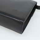 GUCCI Shoulder Bag Leather Black Gold 004 33 0450 Auth ep14923-15