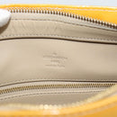 LOUIS VUITTON Monogram Vernis Houston Hand Bag Beige M91004 LV Auth ep14929A-10