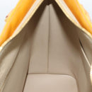 LOUIS VUITTON Monogram Vernis Houston Hand Bag Beige M91004 LV Auth ep14929A-18
