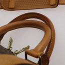 LOUIS VUITTON Monogram Keepall Bandouliere 60 Boston Bag M41412 LV Auth ep14932-9