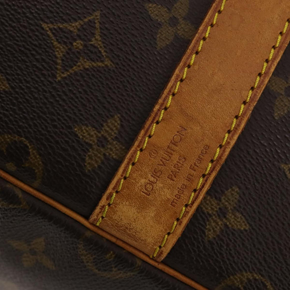 LOUIS VUITTON Monogram Keepall Bandouliere 60 Boston Bag M41412 LV Auth ep14932