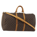 LOUIS VUITTON Monogram Keepall Bandouliere 60 Boston Bag M41412 LV Auth ep14932-1