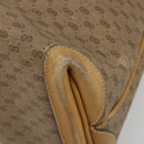 GUCCI Micro GG Supreme Tote Bag PVC Beige Gold 02 39 4868 Auth ep14936-10