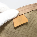 GUCCI Micro GG Supreme Tote Bag PVC Beige Gold 02 39 4868 Auth ep14936-15
