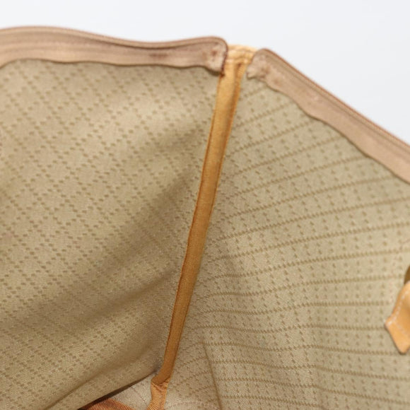 GUCCI Micro GG Supreme Tote Bag PVC Beige Gold 02 39 4868 Auth ep14936