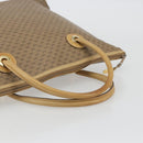 GUCCI Micro GG Supreme Tote Bag PVC Beige Gold 02 39 4868 Auth ep14936-7