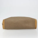 GUCCI Micro GG Supreme Tote Bag PVC Beige Gold 02 39 4868 Auth ep14936-9