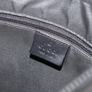 GUCCI GG Canvas Hand Bag Black Silver 001 3386 Auth ep14941-17
