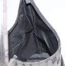 GUCCI GG Canvas Hand Bag Black Silver 001 3386 Auth ep14941-18