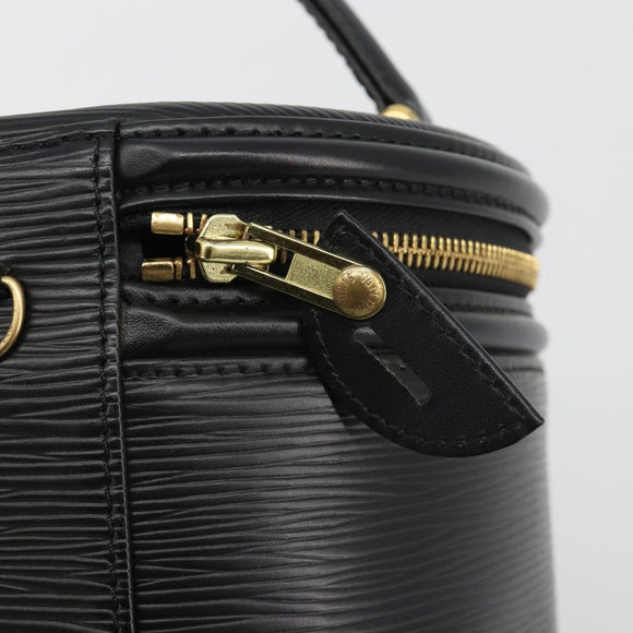 LOUIS VUITTON Epi Cannes Hand Bag Black M48032 LV Auth ep14943A