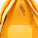 LOUIS VUITTON Monogram Vernis Houston Handtas Jaune M91121 LV Auth ep14944-21