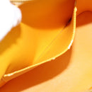 LOUIS VUITTON Monogram Vernis Houston Handtas Jaune M91121 LV Auth ep14944-24