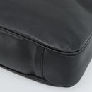 GUCCI Bamboo Hand Bag Leather 2way Black Gold 001 2058 1577 Auth ep14945-15