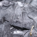 GUCCI Bamboo Hand Bag Leather 2way Black Gold 001 2058 1577 Auth ep14945-20