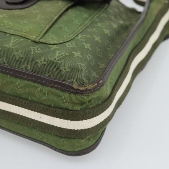 LOUIS VUITTON Monogram Mini Besace Mary Kate Bag TST Khaki M92322 Auth ep14948