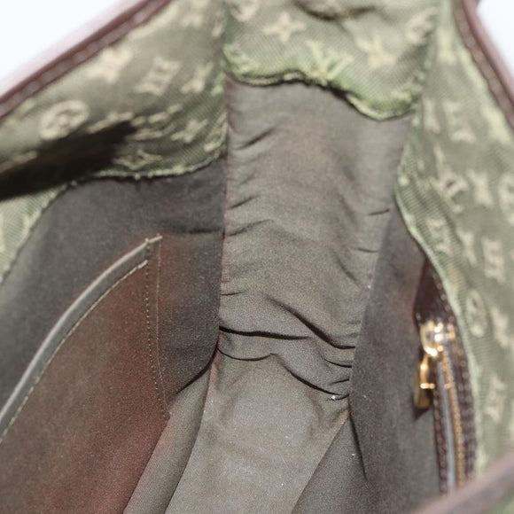 LOUIS VUITTON Monogram Mini Besace Mary Kate Bag TST Khaki M92322 Auth ep14948