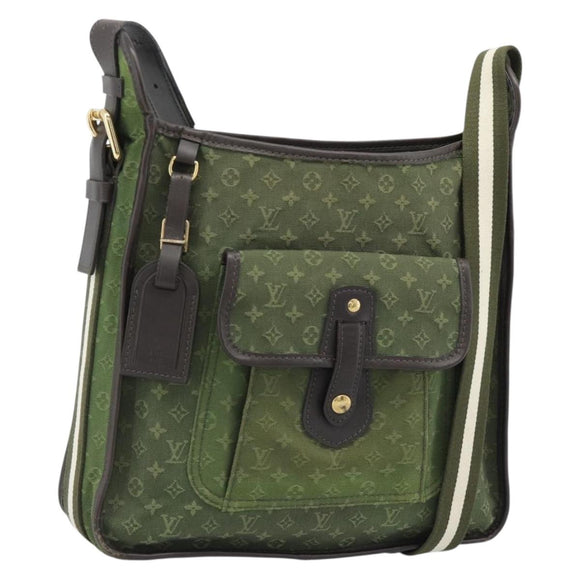 LOUIS VUITTON Monogram Mini Besace Mary Kate Bag TST Khaki M92322 Auth ep14948