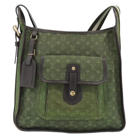 LOUIS VUITTON Monogram Mini Besace Mary Kate Bag TST Khaki M92322 Auth ep14948