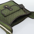 LOUIS VUITTON Monogram Mini Besace Mary Kate Bag TST Khaki M92322 Auth ep14948-6