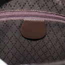 GUCCI Bamboo Hand Bag Canvas Brown Silver 000 1998 0588 Auth ep14949-17