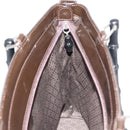 GUCCI Bamboo Hand Bag Canvas Brown Silver 000 1998 0588 Auth ep14949-19