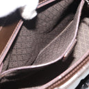 GUCCI Bamboo Hand Bag Canvas Brown Silver 000 1998 0588 Auth ep14949-21