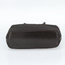 GUCCI Bamboo Hand Bag Canvas Brown Silver 000 1998 0588 Auth ep14949-5