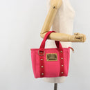 LOUIS VUITTON Antigua Cabas PM Hand Bag Rouge Pink M40088 LV Auth ep14951V-22