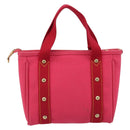 LOUIS VUITTON Antigua Cabas PM Hand Bag Rouge Pink M40088 LV Auth ep14951V-2