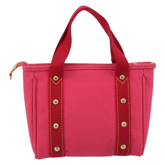 LOUIS VUITTON Antigua Cabas PM Hand Bag Rouge Pink M40088 LV Auth ep14951V