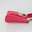 LOUIS VUITTON Antigua Cabas PM Hand Bag Rouge Pink M40088 LV Auth ep14951V-3