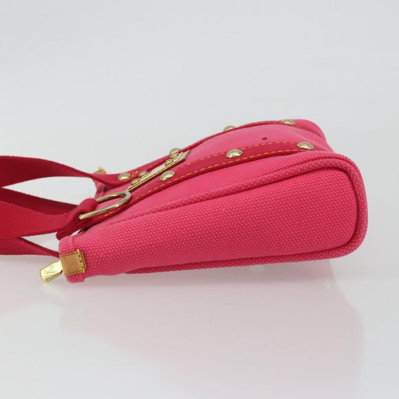 LOUIS VUITTON Antigua Cabas PM Hand Bag Rouge Pink M40088 LV Auth ep14951V