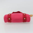 LOUIS VUITTON Antigua Cabas PM Hand Bag Rouge Pink M40088 LV Auth ep14951V-5