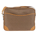 GUCCI Micro GG Supreme Shoulder Bag PVC Beige Gold Auth ep14952-13
