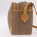 GUCCI Micro GG Supreme Shoulder Bag PVC Beige Gold Auth ep14952-5