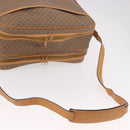 GUCCI Micro GG Supreme Shoulder Bag PVC Beige Gold Auth ep14952-9