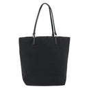 FENDI Zucchino Canvas Tote Bag Black Silver Auth ep14953-2