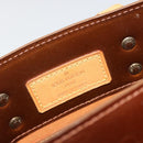 LOUIS VUITTON Monogram Vernis Reade PM Hand Bag Bronze M91146 LV Auth ep14954-17