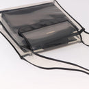 GUCCI Shoulder Bag Vinyl Black Clear 001 2058 1772 5 Auth ep14956-6